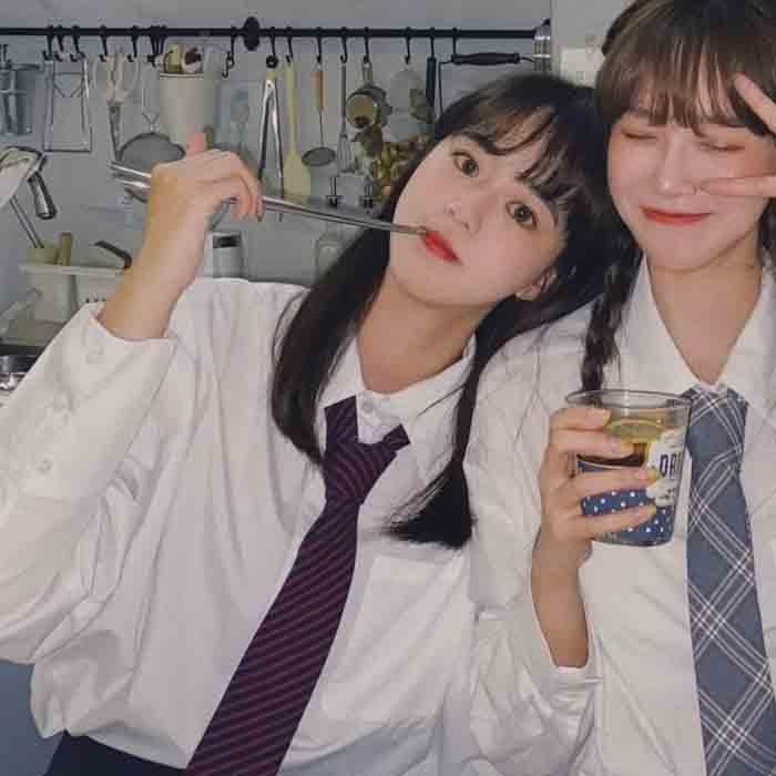 2021最火爆的闺蜜头像图片精选_6