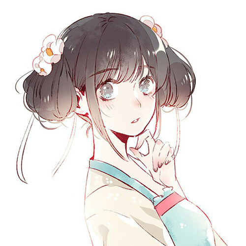 漂亮美丽二次元少女头像图片精选_3