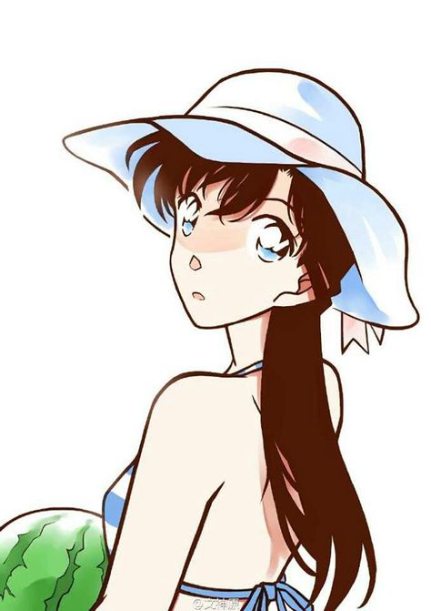 二次元美女毛利兰もうり らん、モーリ ラン泳装图片大全_7