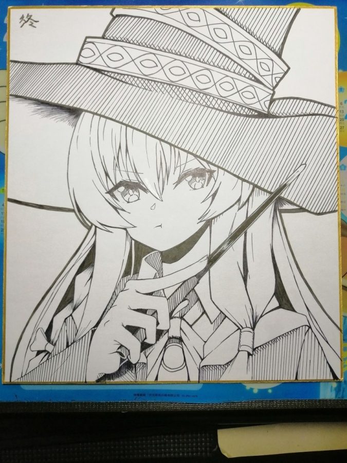 魔女之旅伊蕾娜素描图片精选_3