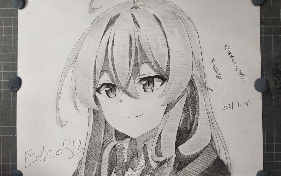 魔女之旅伊蕾娜素描图片精选_5