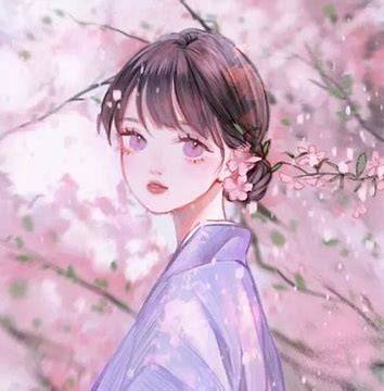 漂亮美丽二次元少女头像图片精选_15