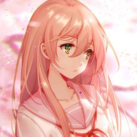 漂亮美丽二次元少女头像图片精选_7