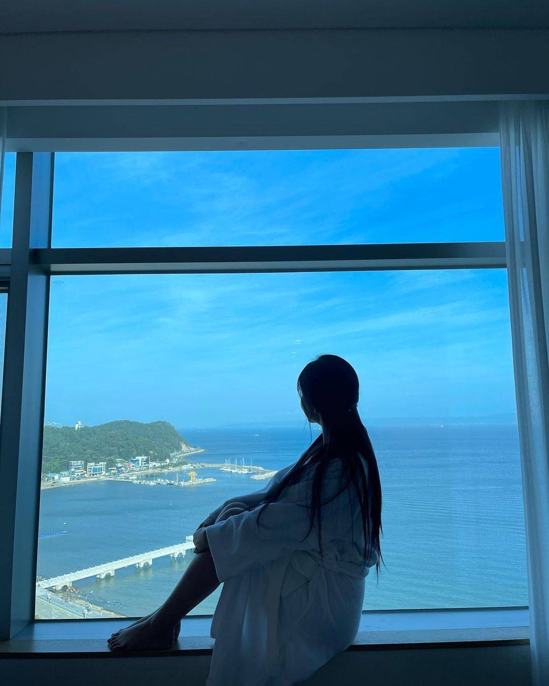 韩国高颜值主播朴敏贞的日常生活照_3
