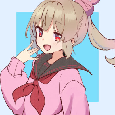 VTuber角卷绵芽头像图片精选 表情太丰富了！_1