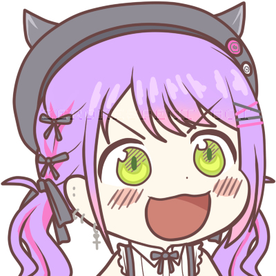VTuber角卷绵芽头像图片精选 表情太丰富了！_5
