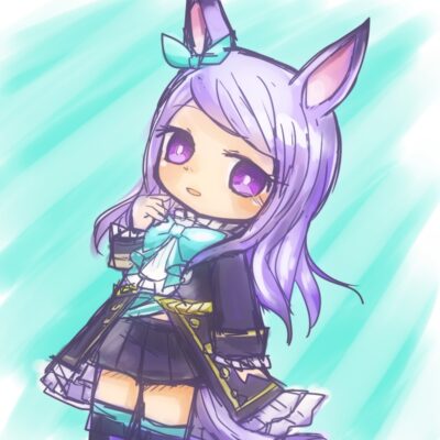《赛马娘》目白麦昆淑女头像图片精选 包括Q版手绘_2