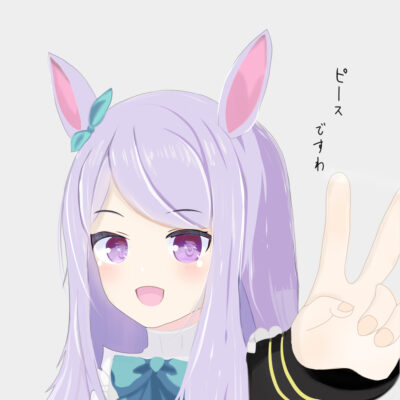 《赛马娘》目白麦昆淑女头像图片精选 包括Q版手绘_3