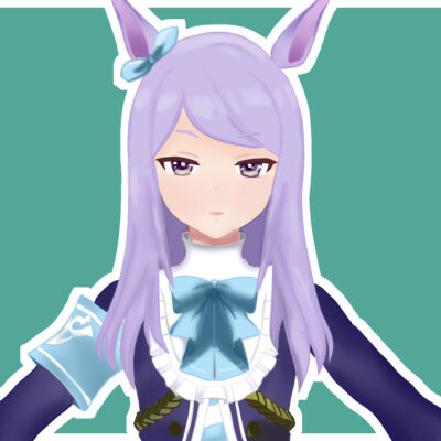 《赛马娘》目白麦昆淑女头像图片精选 包括Q版手绘_5