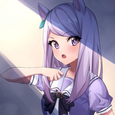 《赛马娘》目白麦昆淑女头像图片精选 包括Q版手绘_9
