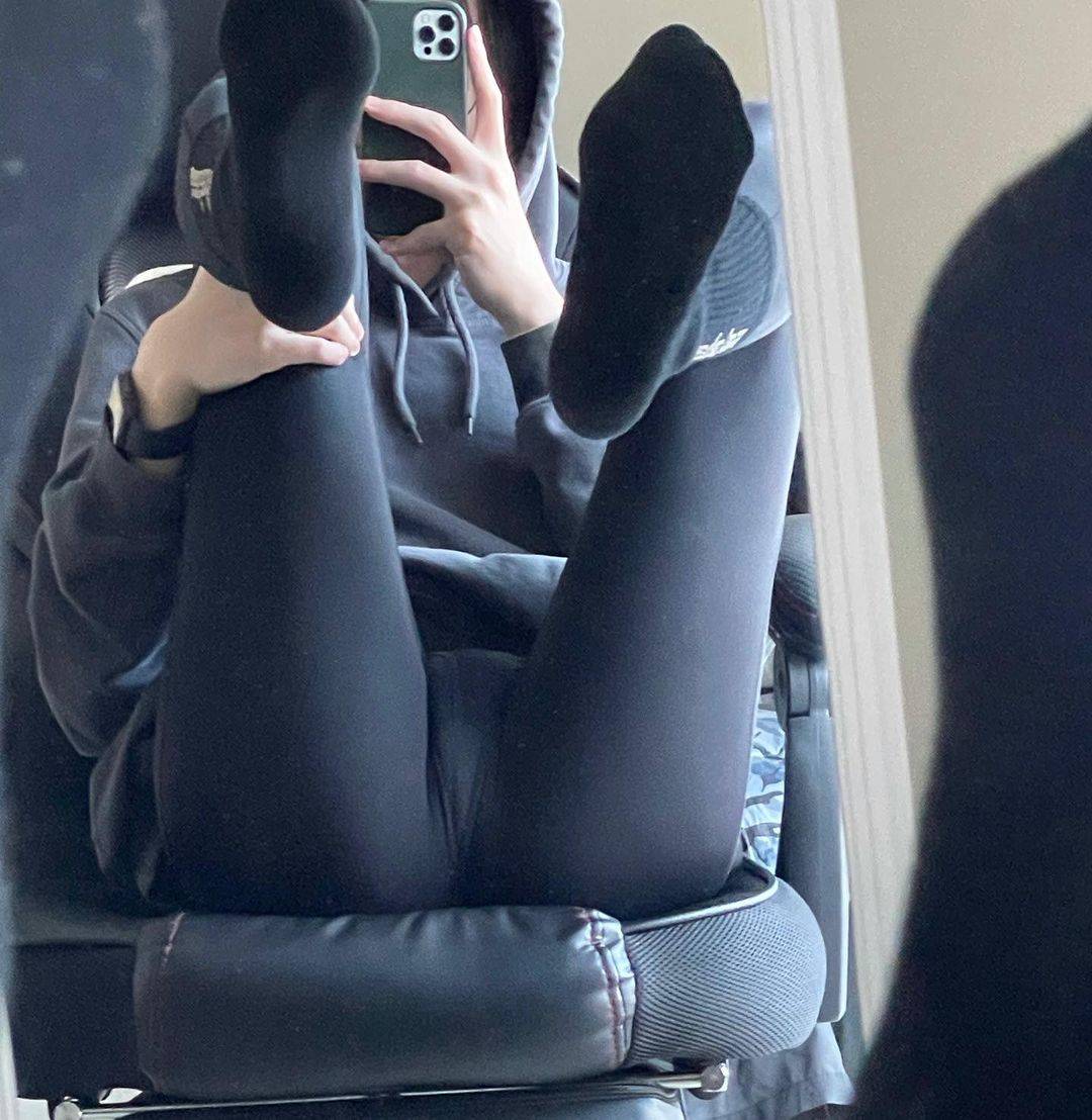 女装大佬瑜伽裤自拍，男生穿女生瑜伽裤_2