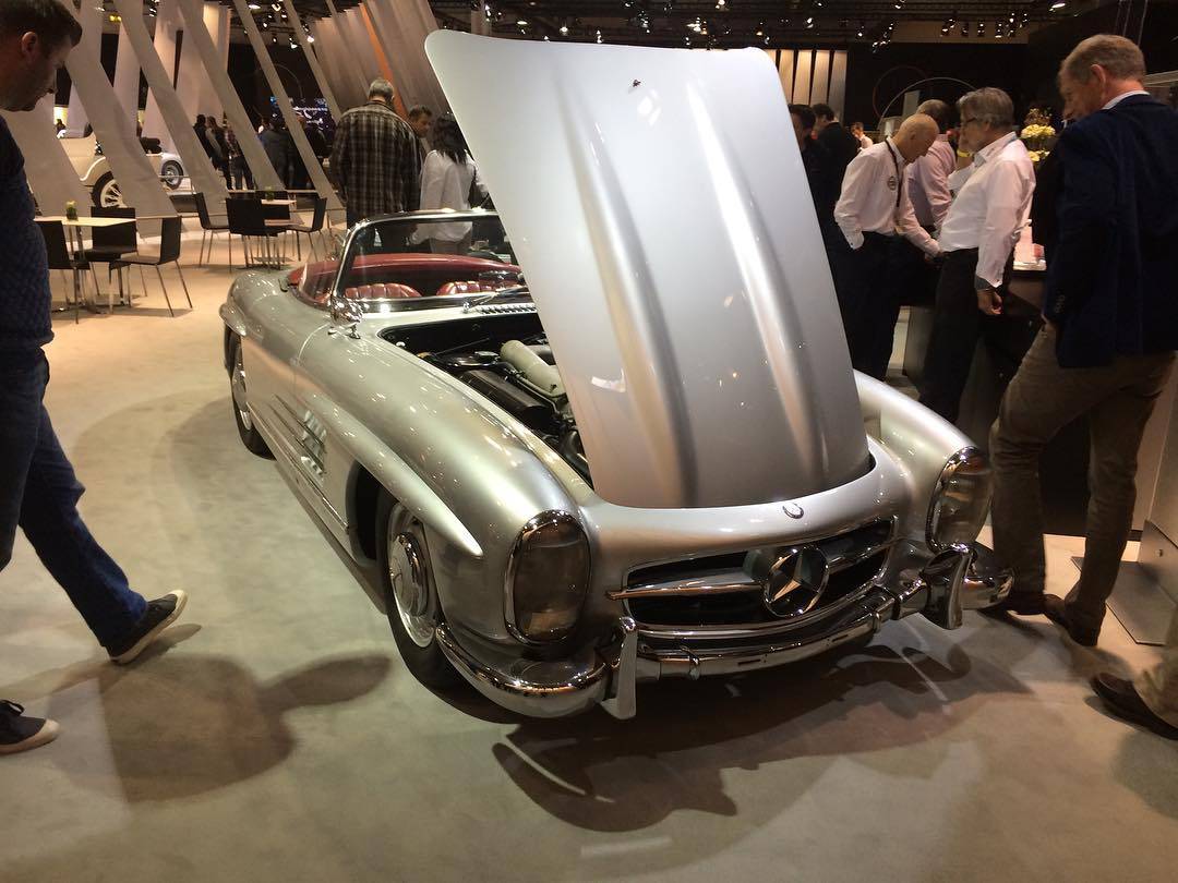 鸥翼门鼻祖奔驰Mercedes-Benz 300 SL现场实拍图片_4