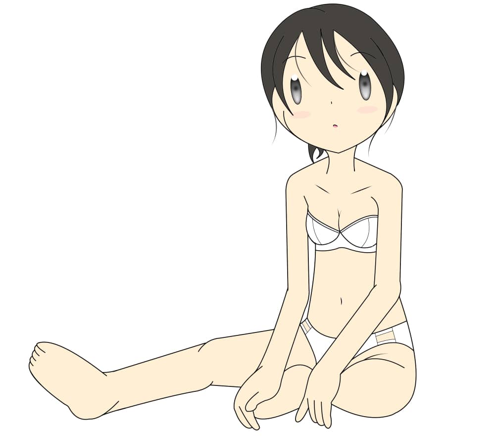 二次元内衣小萝莉美女图片_4