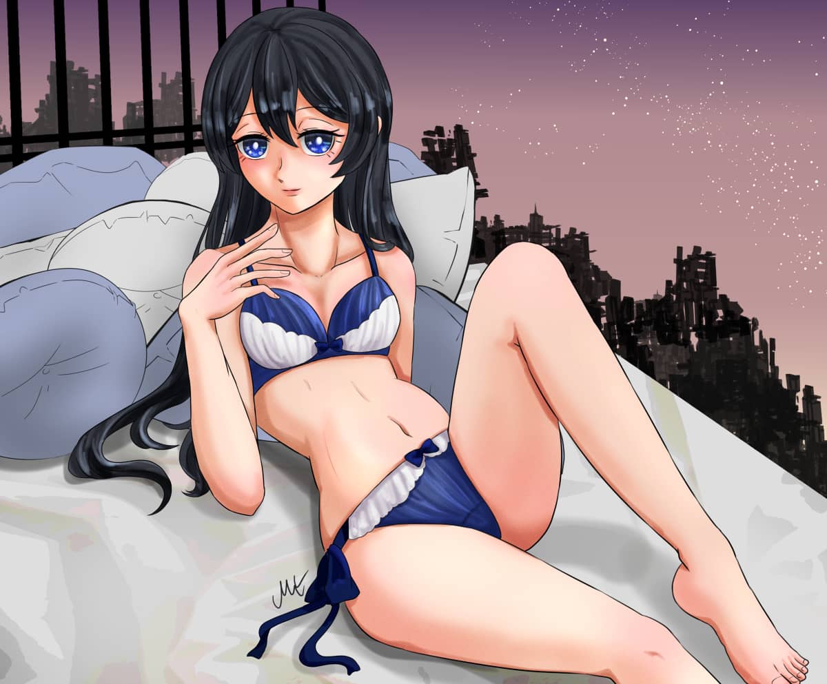 二次元内衣小萝莉美女图片_7