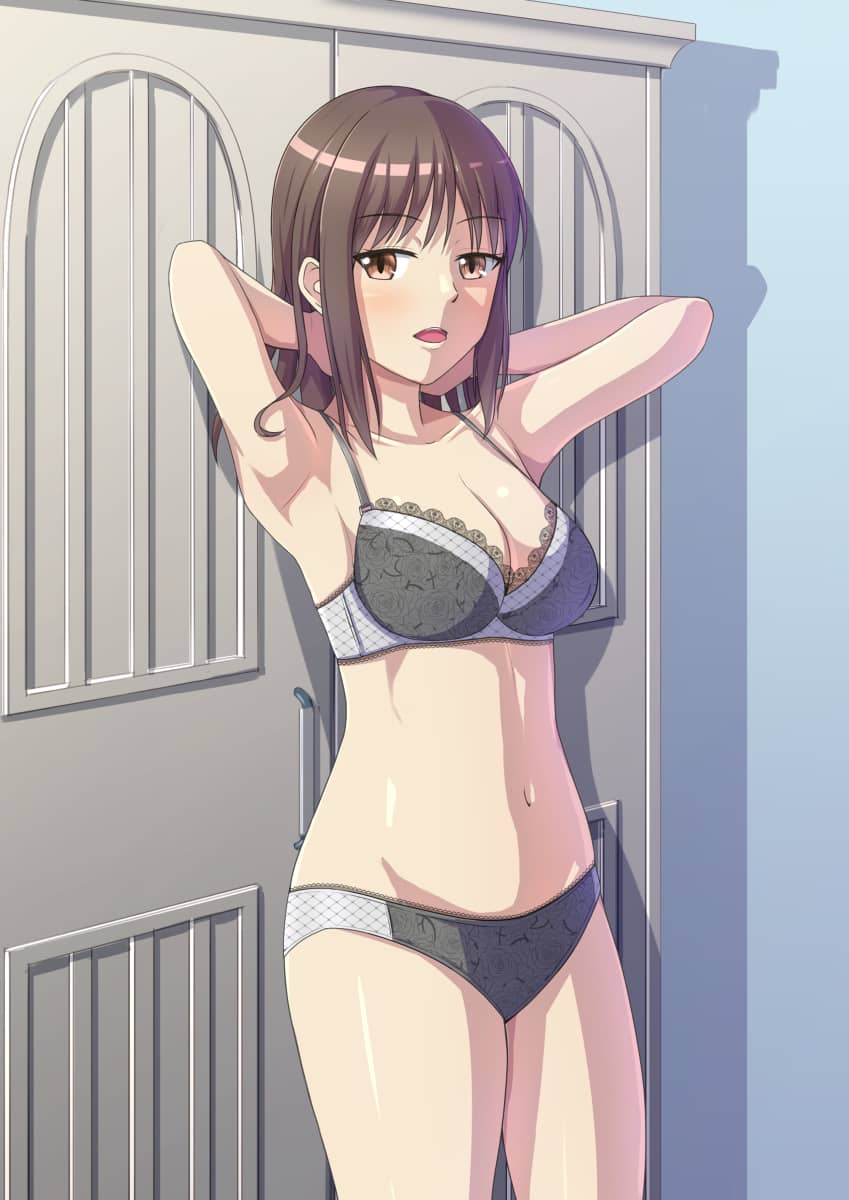二次元内衣小萝莉美女图片_12