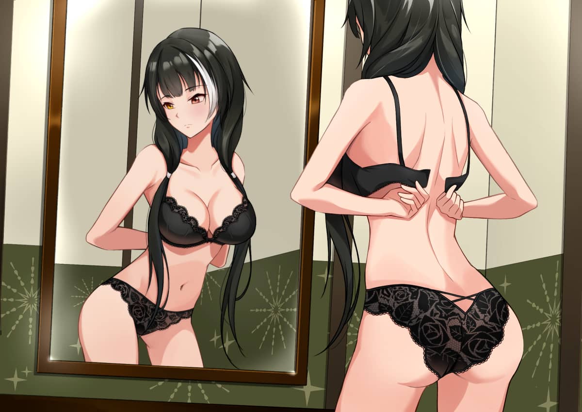 二次元内衣小萝莉美女图片_14