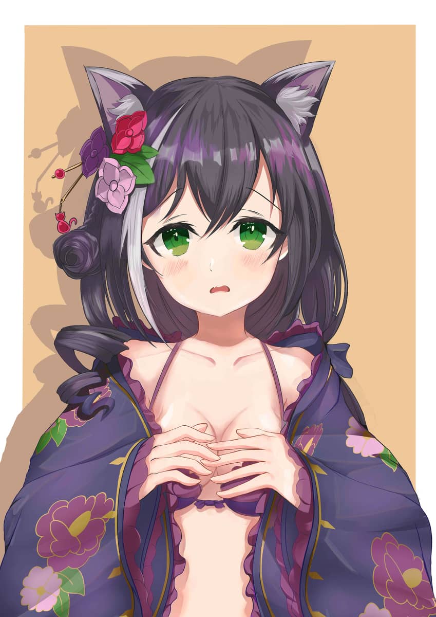 二次元内衣小萝莉美女图片_1