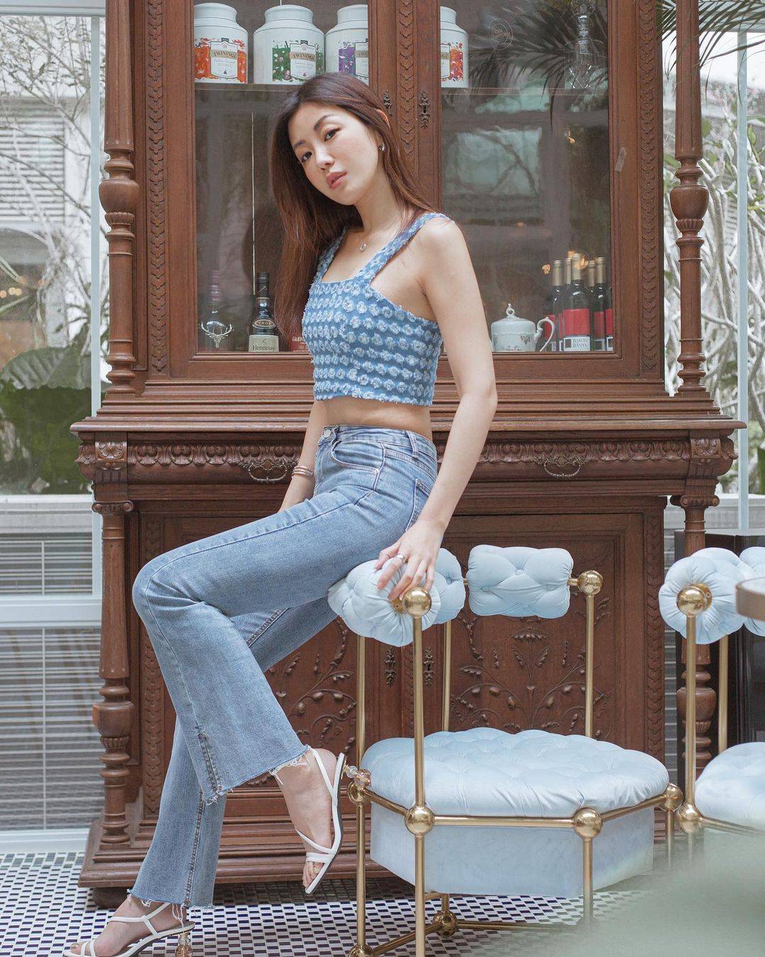 最酷的牛仔裤搭配图片 女版和男版_1