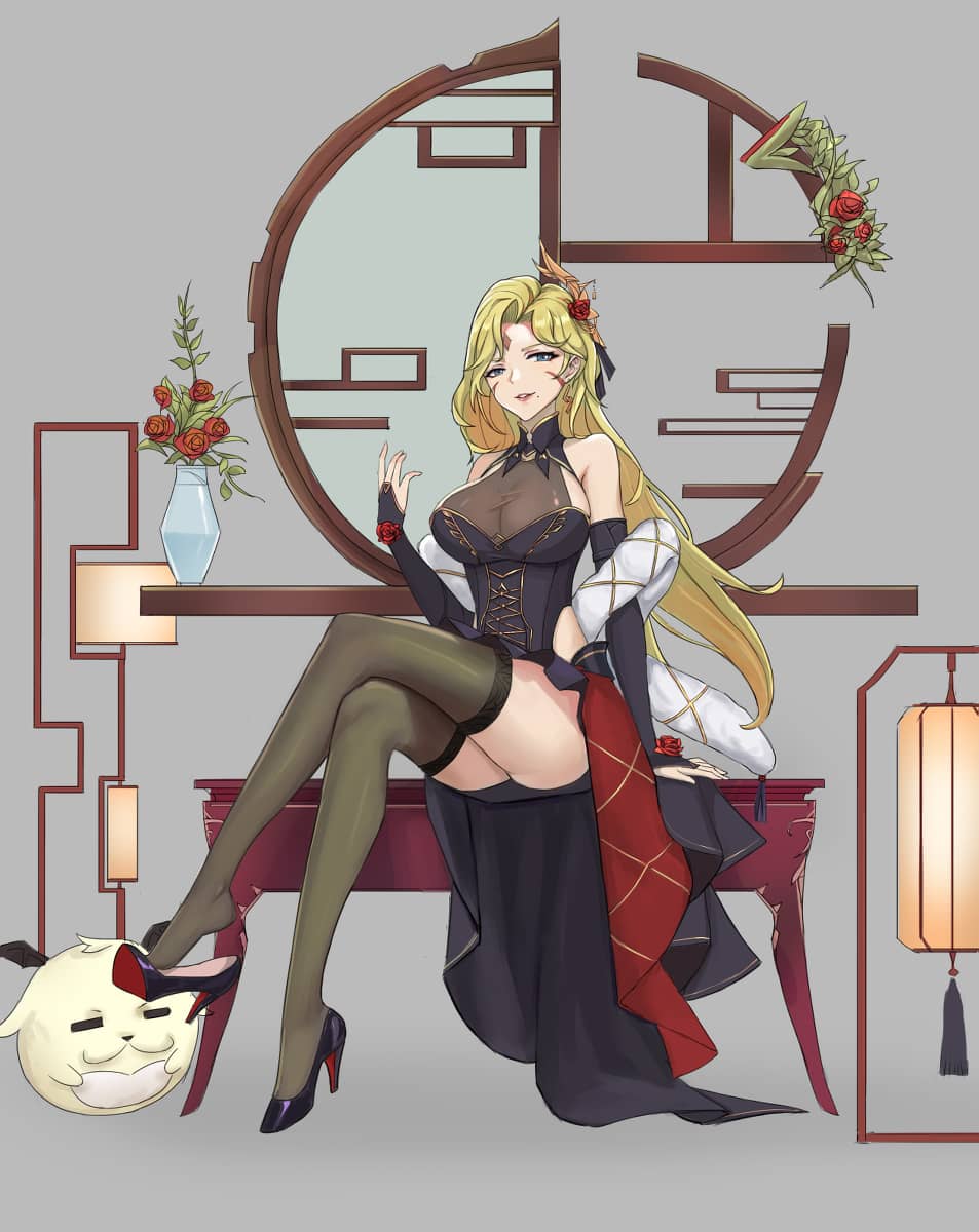 二次元的御姐型美女图精选_5