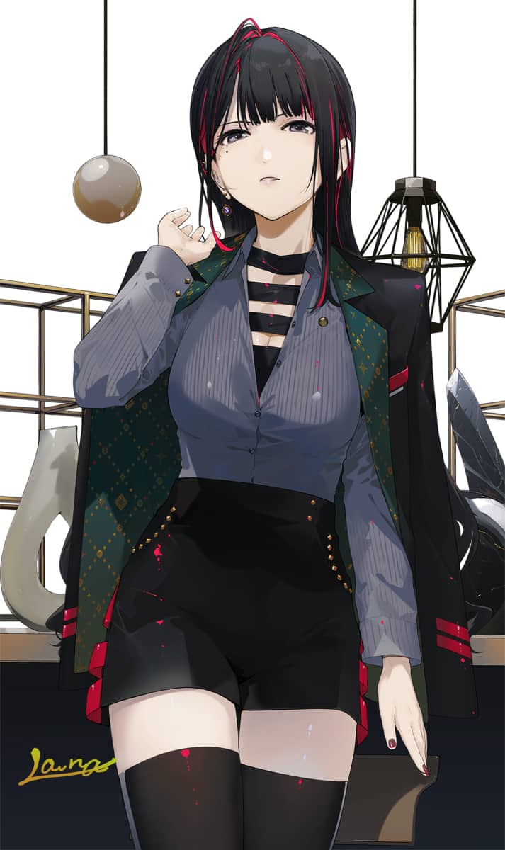 二次元的御姐型美女图精选_6