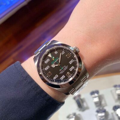 劳力士入门款空中霸王m116900细节实拍高清图片