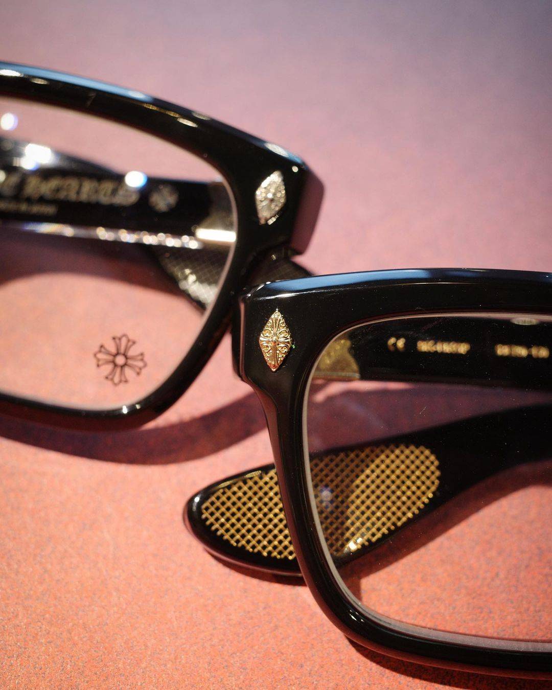 Chromehearts Daffadldo 克罗心黑框眼镜高清图片细节实拍_5