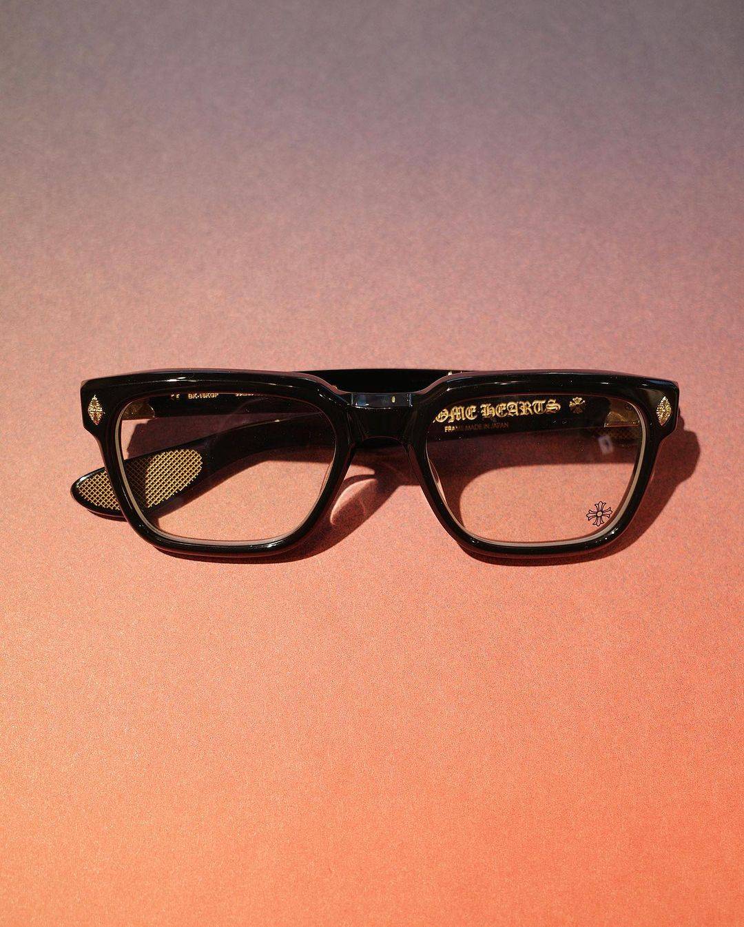 Chromehearts Daffadldo 克罗心黑框眼镜高清图片细节实拍_6