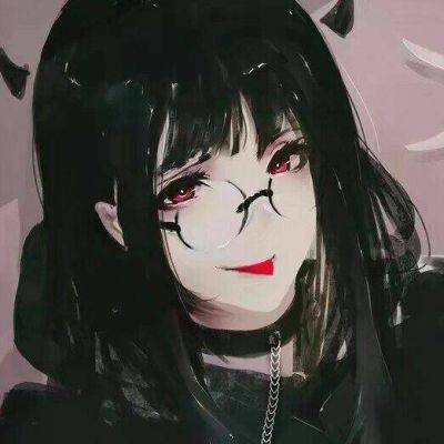 女生头像慵懒偏冷淡风动漫二次元手绘图片精选_18