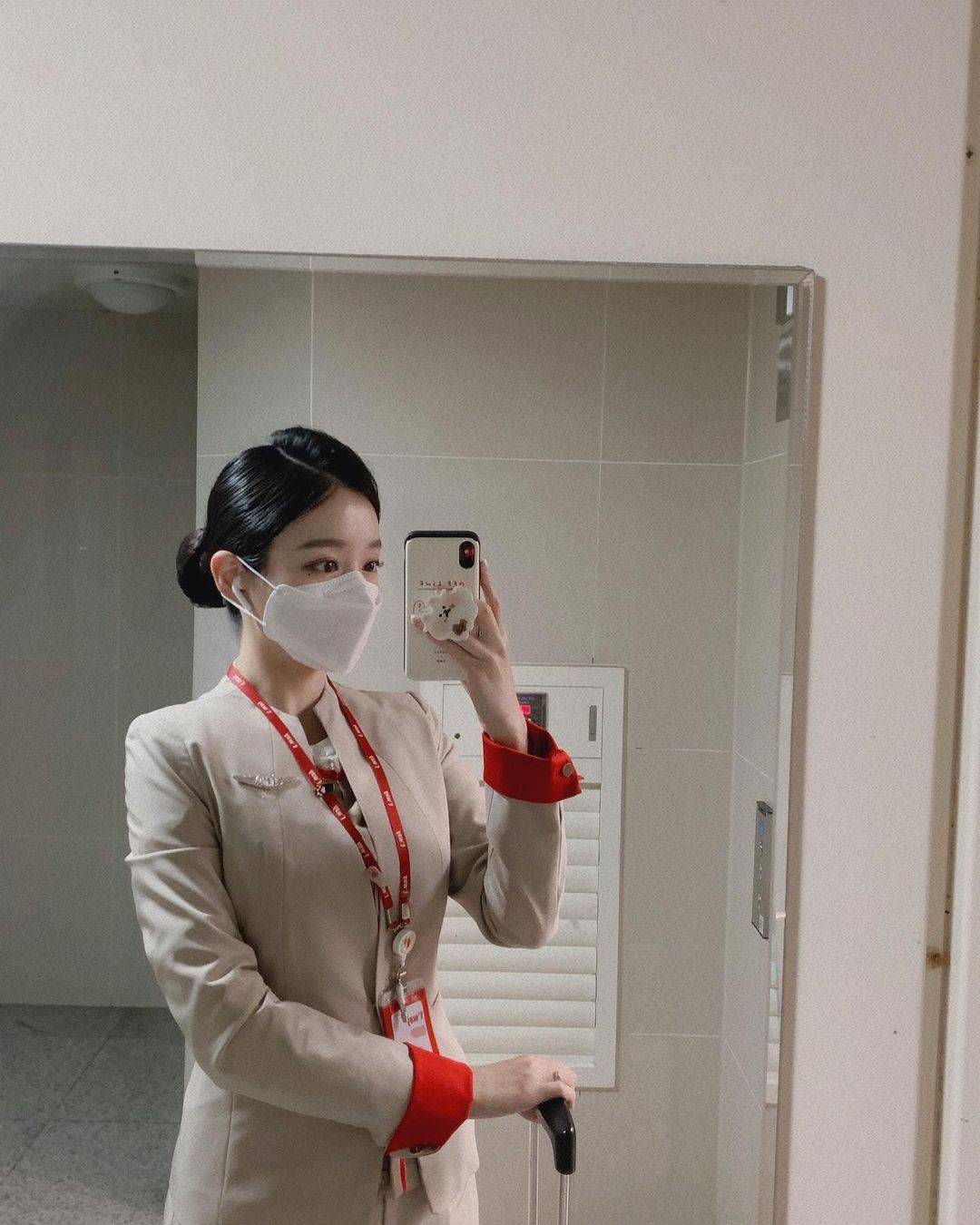 大韩国际航空空姐日常图片精选_3