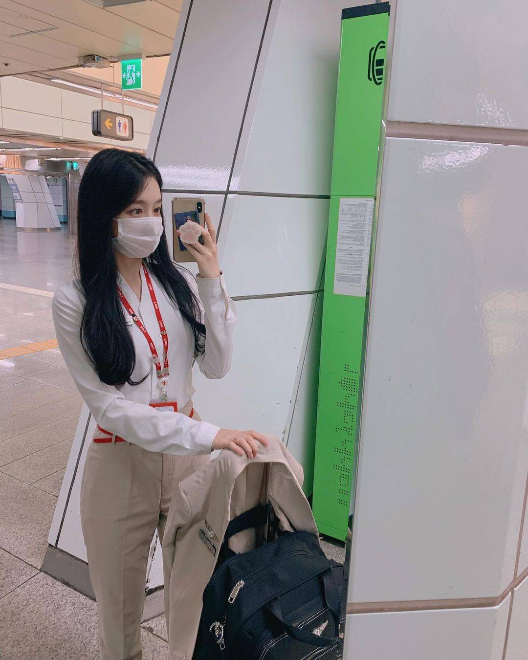 大韩国际航空空姐日常图片精选_6