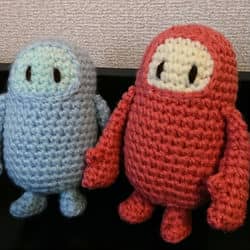 毛线针织风格情侣头像 amigurumi作品图片精选_8