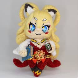 毛线针织风格情侣头像 amigurumi作品图片精选_9