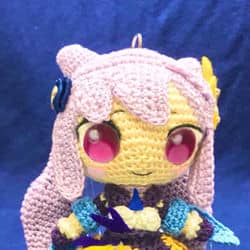 毛线针织风格情侣头像 amigurumi作品图片精选_10