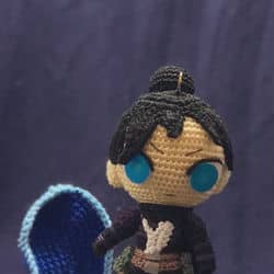 毛线针织风格情侣头像 amigurumi作品图片精选_12
