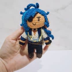 毛线针织风格情侣头像 amigurumi作品图片精选_14