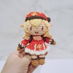 毛线针织风格情侣头像 amigurumi作品图片精选_17