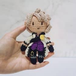 毛线针织风格情侣头像 amigurumi作品图片精选_18