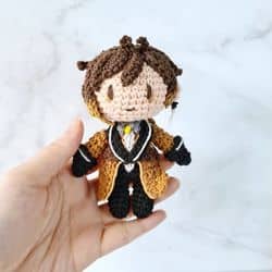 毛线针织风格情侣头像 amigurumi作品图片精选_20