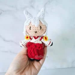 毛线针织风格情侣头像 amigurumi作品图片精选_22