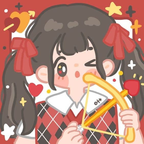 闺蜜十二星座统一风格头像精选_8