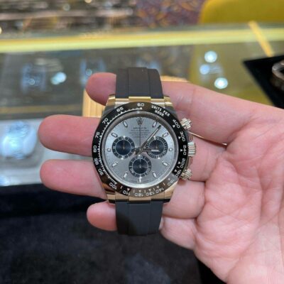 劳力士白金迪通拿 M116519LN高清近景细节实拍图