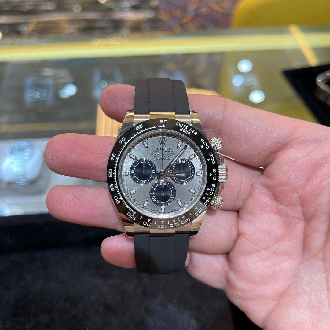 劳力士白金迪通拿 M116519LN高清近景细节实拍图_1