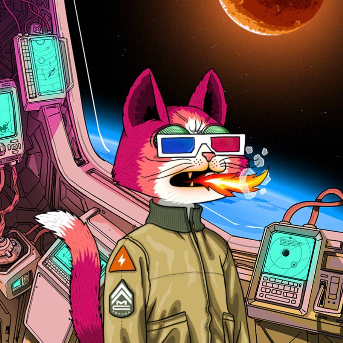 国外爆红的MarsCat火星猫个性头像图片精选_8