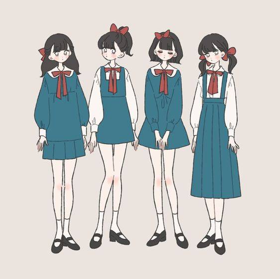 闺蜜淑女气质头像动漫图片精选_5
