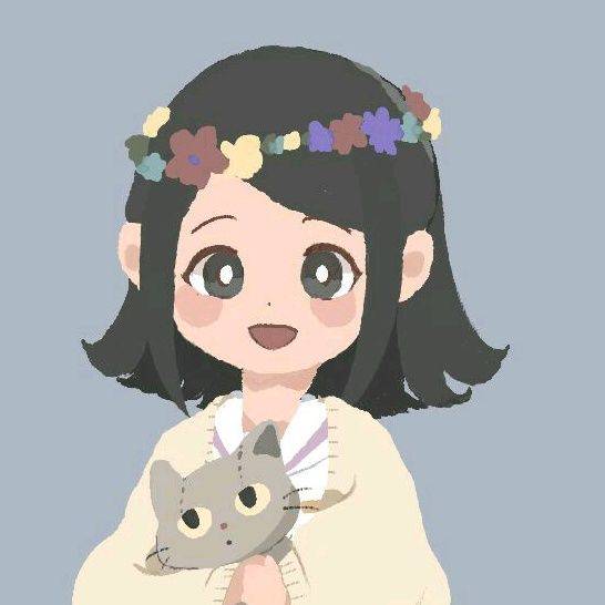 卡通女生微信头像手绘风图片精选_3