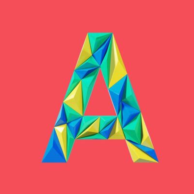 创意A字母图片，适合做微信头像的A字母头像_5