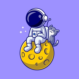 太空人宇航员吉祥物卡通人物头像图片精选_2
