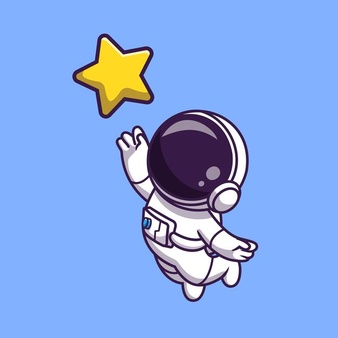 太空人宇航员吉祥物卡通人物头像图片精选_1