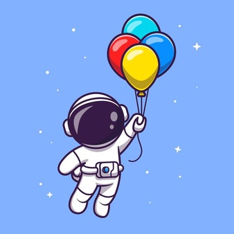 太空人宇航员吉祥物卡通人物头像图片精选_3