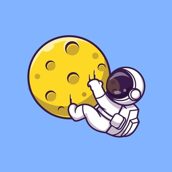 太空人宇航员吉祥物卡通人物头像图片精选_7